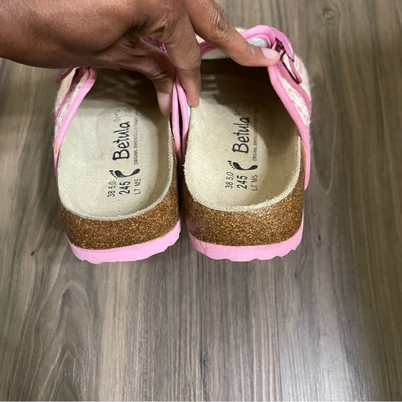 Birkenstock, Betula Woven Plaid Clogs - Picture 12 of 16